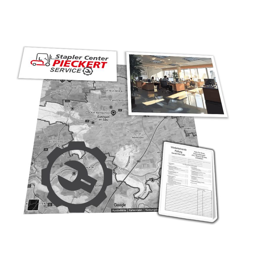 Gabelstapler Service-Auftrag in Eutingen / Hyster J2.00XMT / UVV-Prüfung Wartung-Reparatur Hyster J2.00XMT