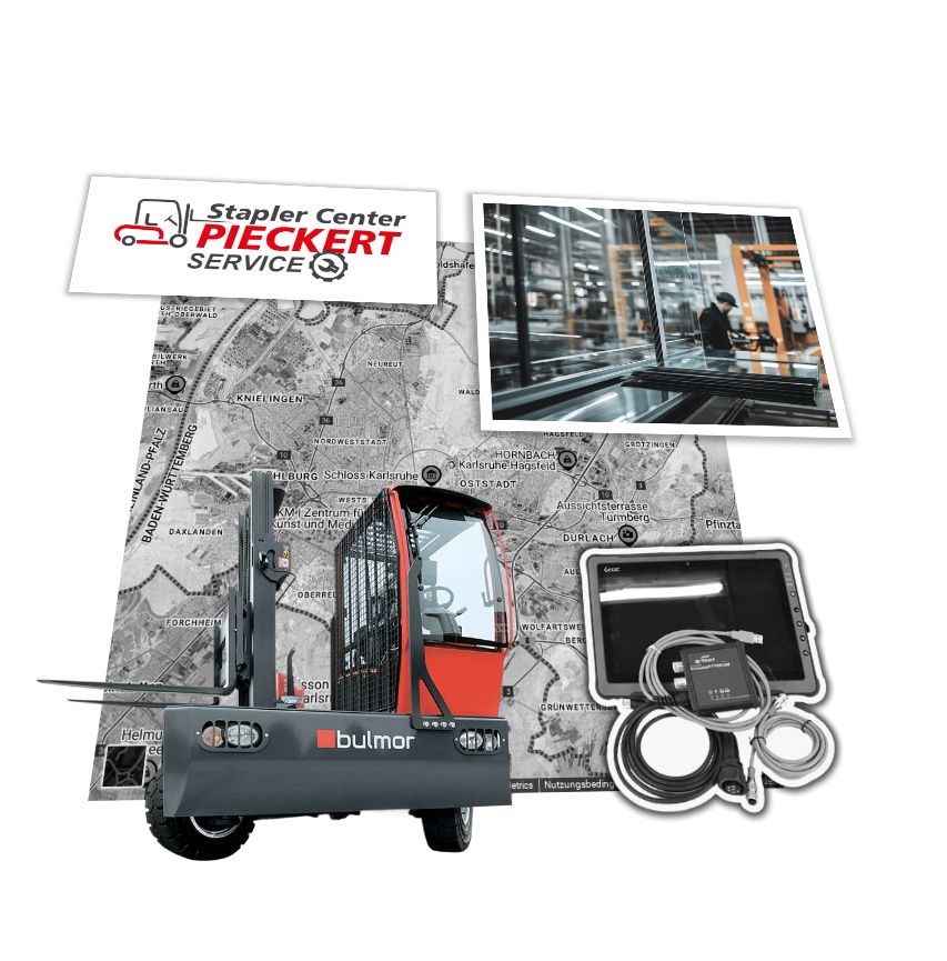 Gabelstapler Service-Auftrag in Karlsruhe / Bulmor B-DQ70/16/ / Fehlerdiagnose Wartung-Reparatur Bulmor B-DQ70/16/