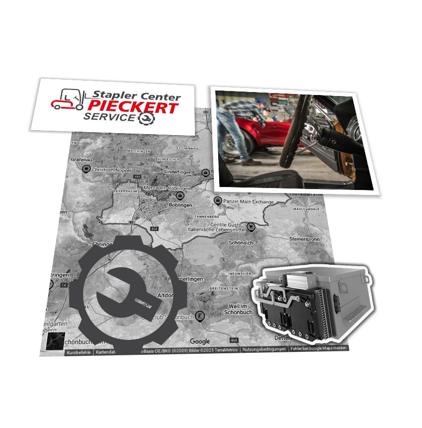 Stapler Batterie: Still ECV10/20 / Service-Auftrag in Böblingen Still ECV10/20