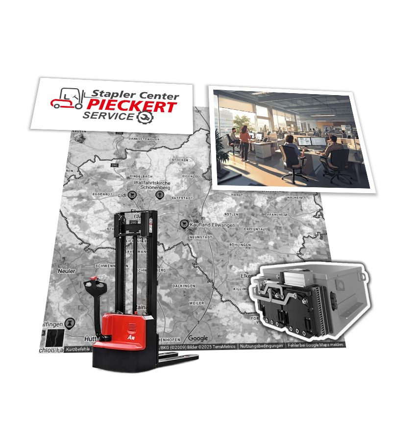 Stapler Batterie: Hangcha CDD10-AMC-1-L / Service-Auftrag in Ellwangen - Jagst Hangcha CDD10-AMC-1-L