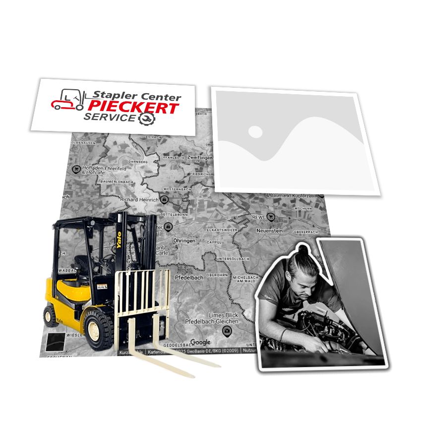 Gabelstapler Service-Auftrag in Öhringen / Yale GDP3.5N / Wartung Wartung-Reparatur Yale GDP3.5N