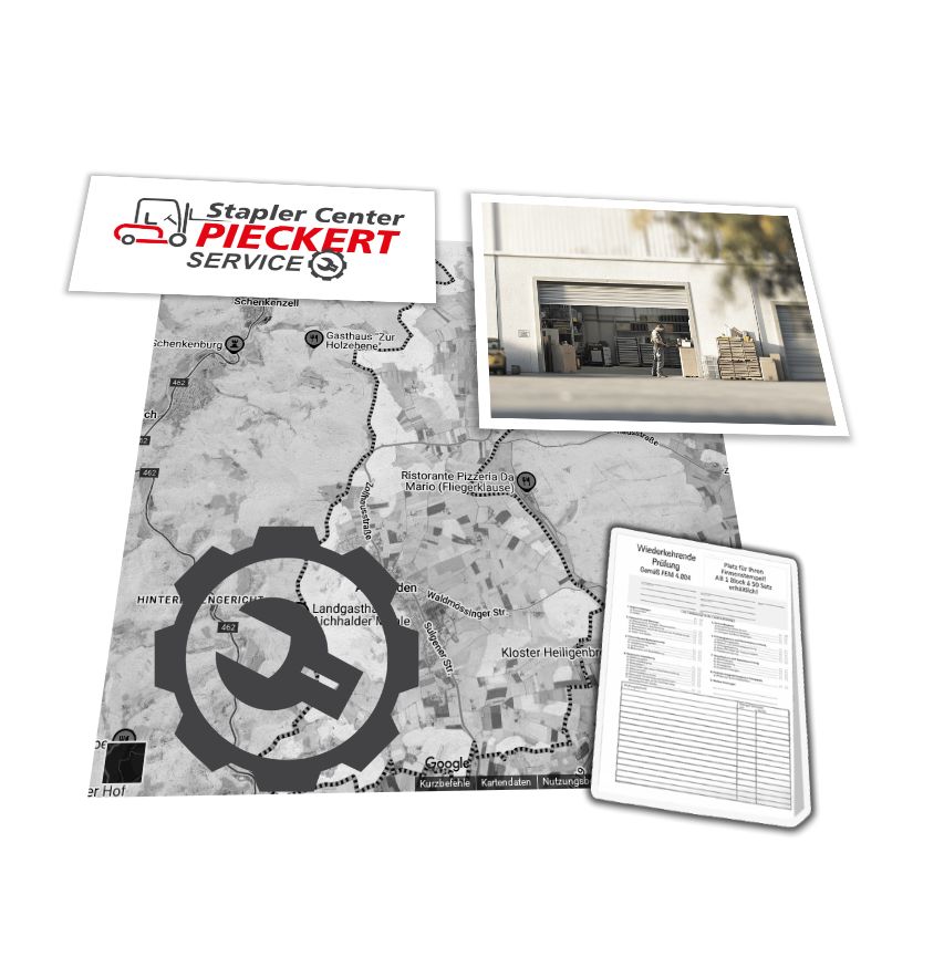 Jungheinrich Stapler ETV13,5 in Aichhalden / UVV-Prüfung - Service Auftrag Jungheinrich ETV13,5