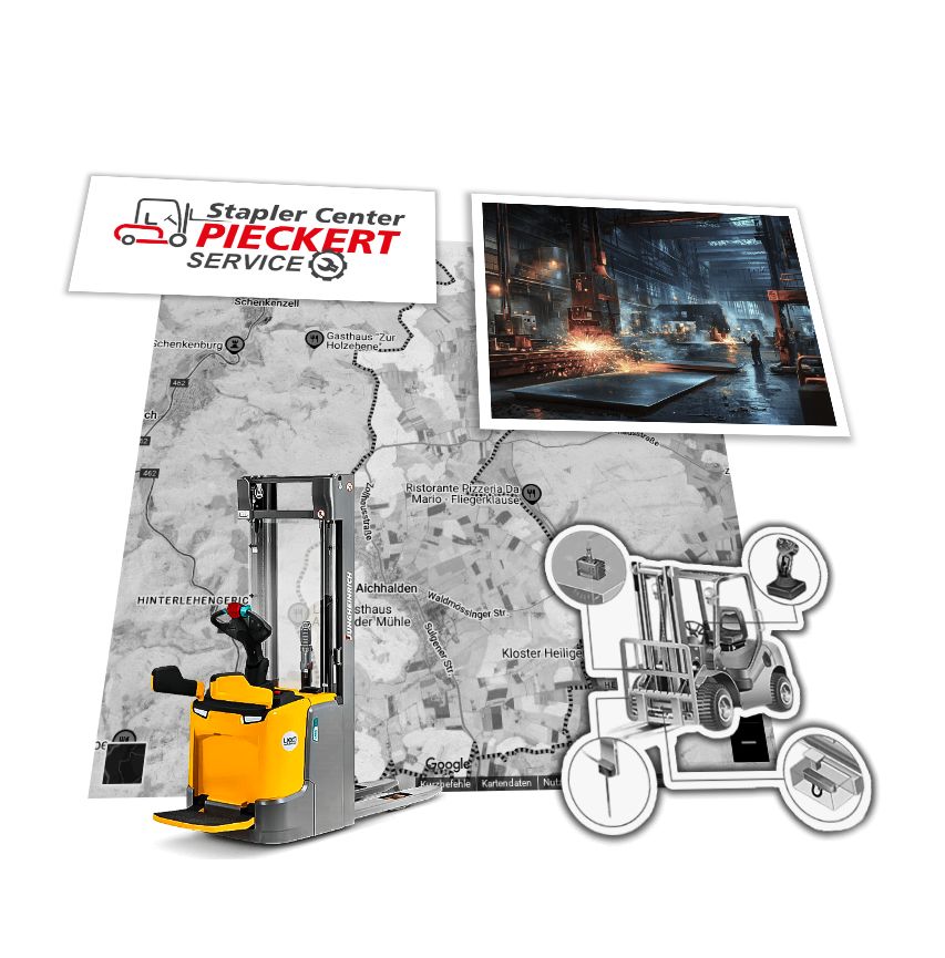 Jungheinrich Stapler ERC220 in Aichhalden / Sensor - Service Auftrag Jungheinrich ERC220