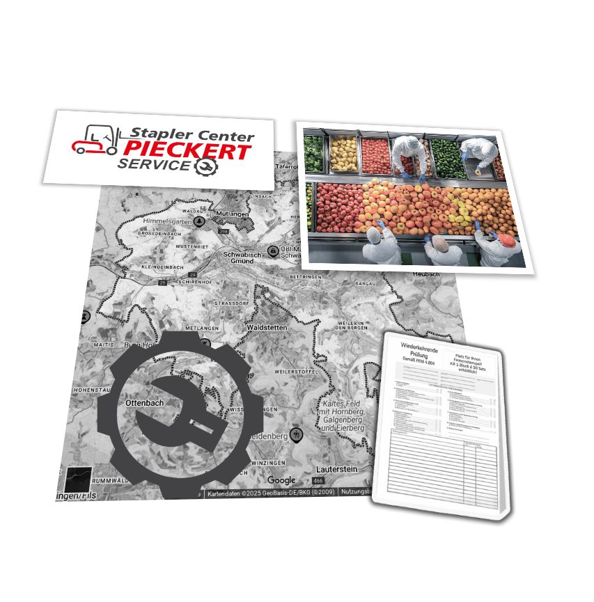 Jungheinrich Stapler TFG425 in Schwäbisch Gmünd / UVV-Prüfung - Service Auftrag Jungheinrich TFG425