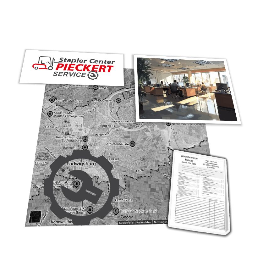 Jungheinrich Stapler C/GV in Ludwigsburg / UVV-Prüfung - Service Auftrag Jungheinrich C/GV