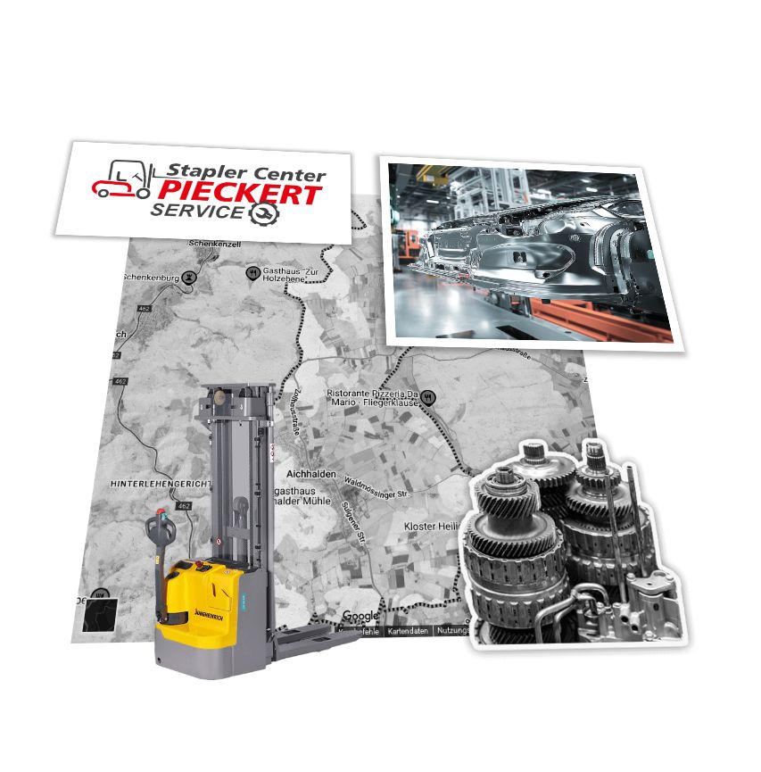 Jungheinrich Stapler EJC216 in Aichhalden / Getriebe - Service Auftrag Jungheinrich EJC216