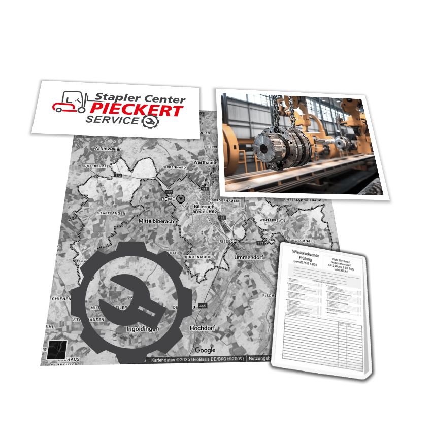 Still Stapler - in Biberach a.d. Riß / UVV-Prüfung - Service Auftrag Still -