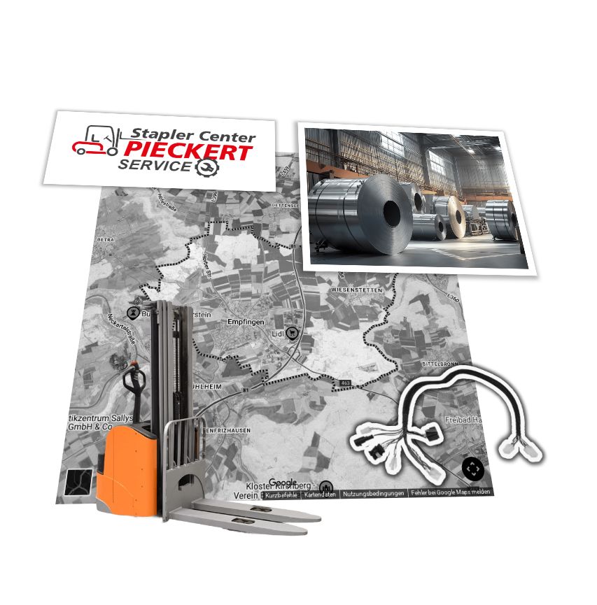 Still Stapler EGV14 in Empfingen / Kabelbaum - Service Auftrag Still EGV14