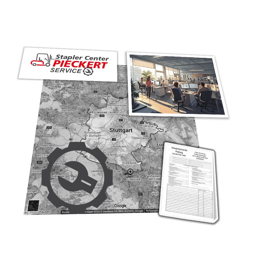 Crown Stapler WAV50-84 in Stuttgart / UVV-Prüfung - Service Auftrag Crown WAV50-84