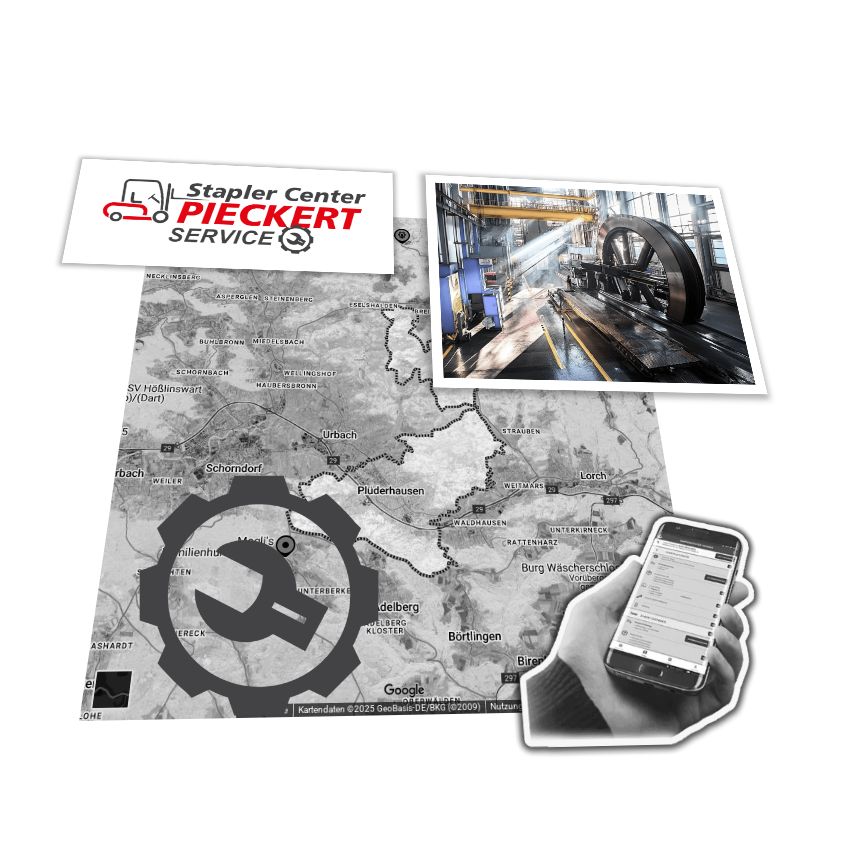 Crown Stapler PTH50 PS in Plüderhausen / Telematik - Service Auftrag Crown PTH50 PS