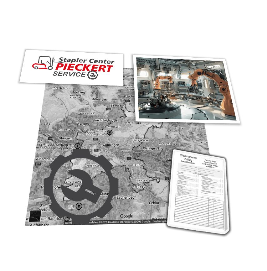 Gabelstapler Service-Auftrag in Göppingen / DIVERS HANDHUBWAG / UVV-Prüfung Wartung-Reparatur DIVERS HANDHUBWAG