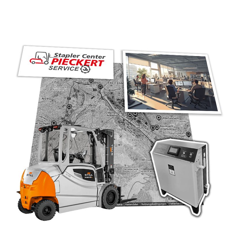 Still Stapler RX60-50 in Stuttgart - UT / Ladegerät - Service Auftrag Still RX60-50