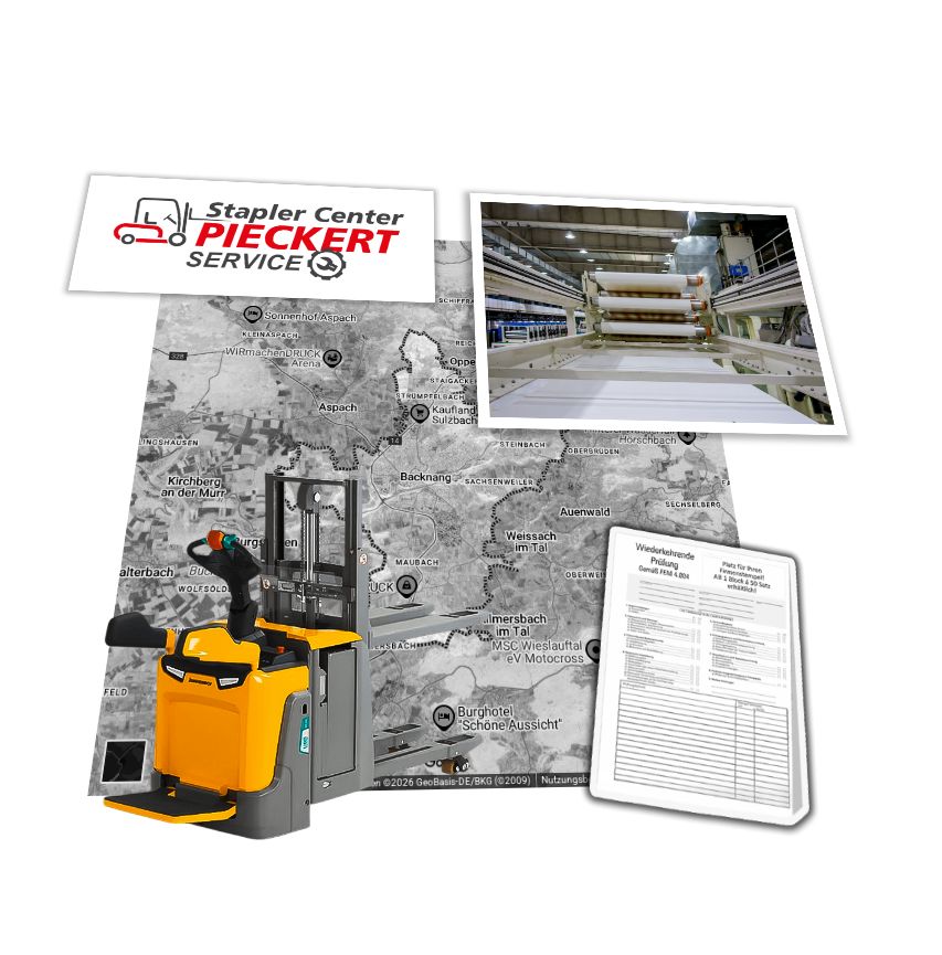 Gabelstapler Service-Auftrag in Backnang / Jungheinrich ERD220 / UVV-Prüfung Wartung-Reparatur Jungheinrich ERD220