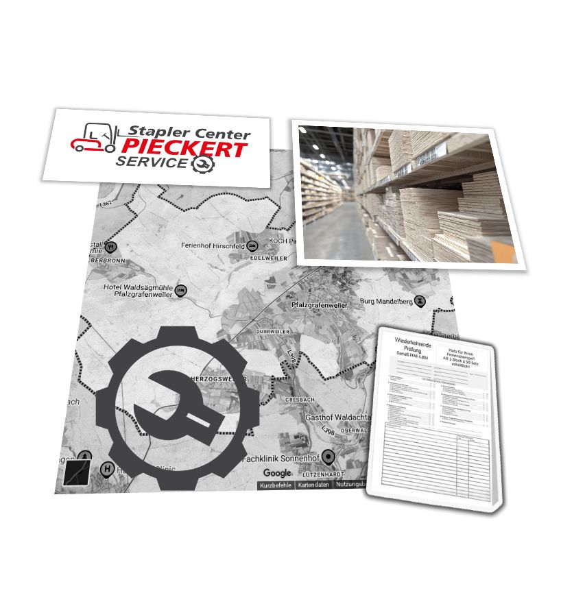 Gabelstapler Service-Auftrag in Pfalzgrafenweiler / Wagner EGV-S16 / UVV-Prüfung Wartung-Reparatur Wagner EGV-S16