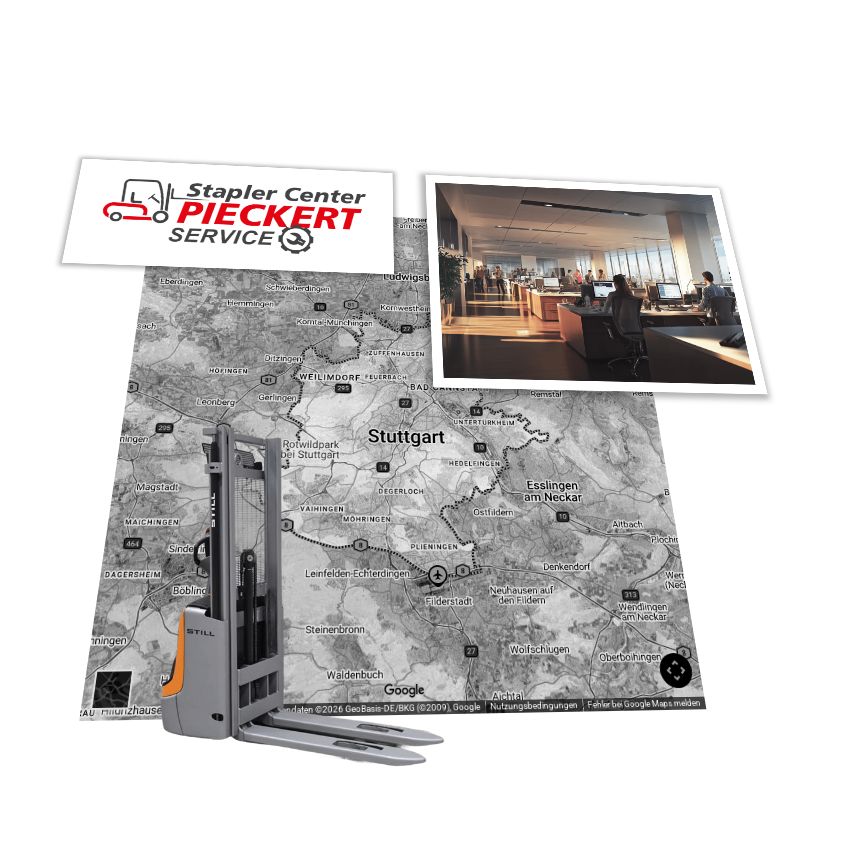 Gabelstapler Service-Auftrag in Stuttgart / Still EXV12 / BÜG Wartung-Reparatur Still EXV12